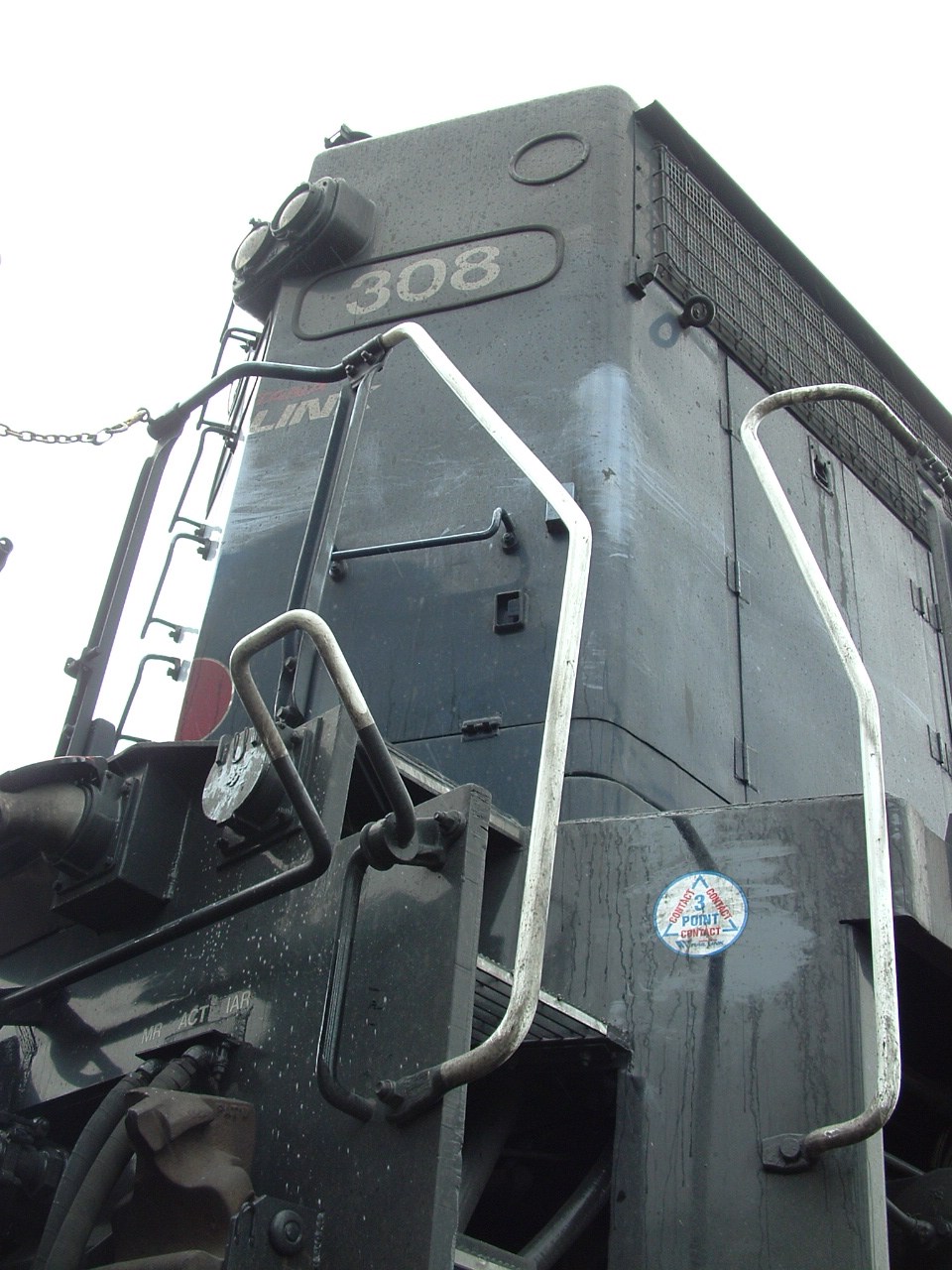 MRL 308 SD45-2 rear end, needed a wash